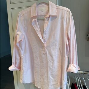 ANN MASHBURN Light Pink Button-Down Shirt